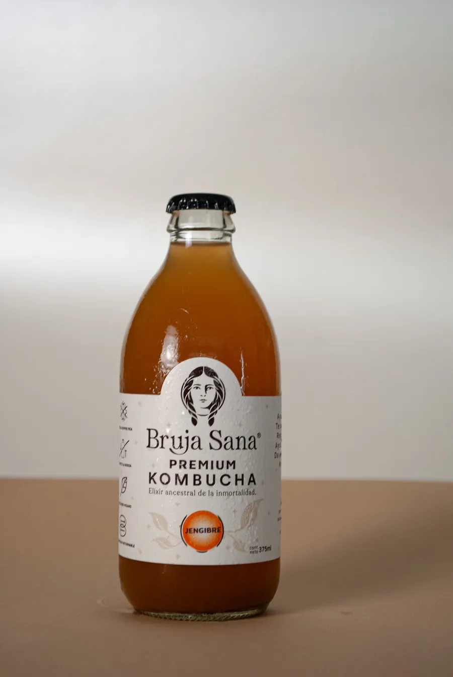 Kombucha Bruja Sana sabor Jengibre